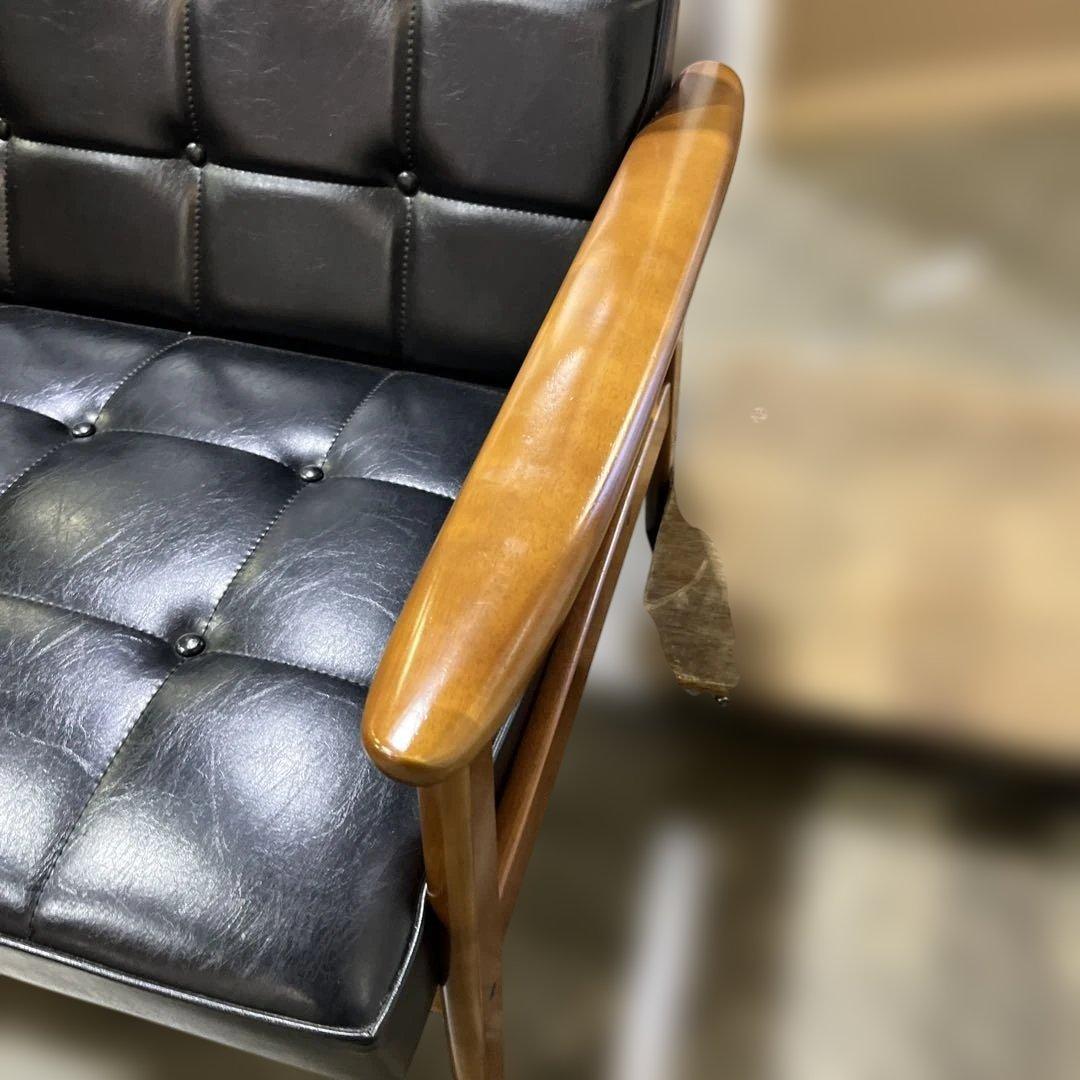 【カリモク60 】Kチェア◆2シーター ◇程度良好◆