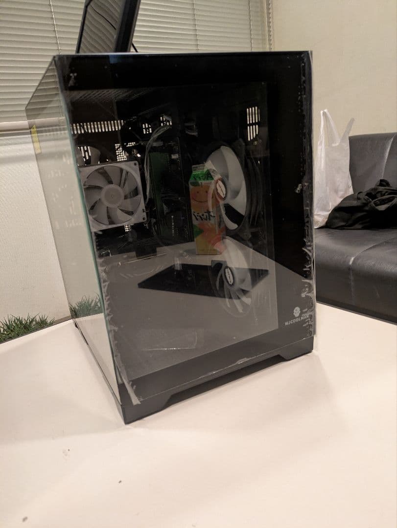 特典付intel PC 新品ピラーレスARGBファン