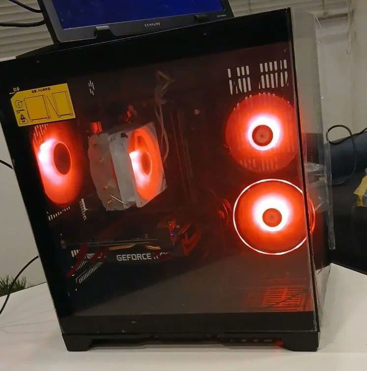 特典付intel PC 新品ピラーレスARGBファン