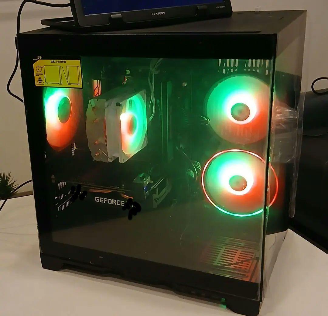 特典付intel PC 新品ピラーレスARGBファン