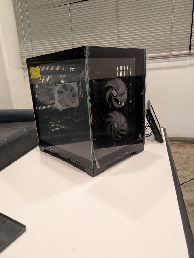 特典付intel PC 新品ピラーレスARGBファン