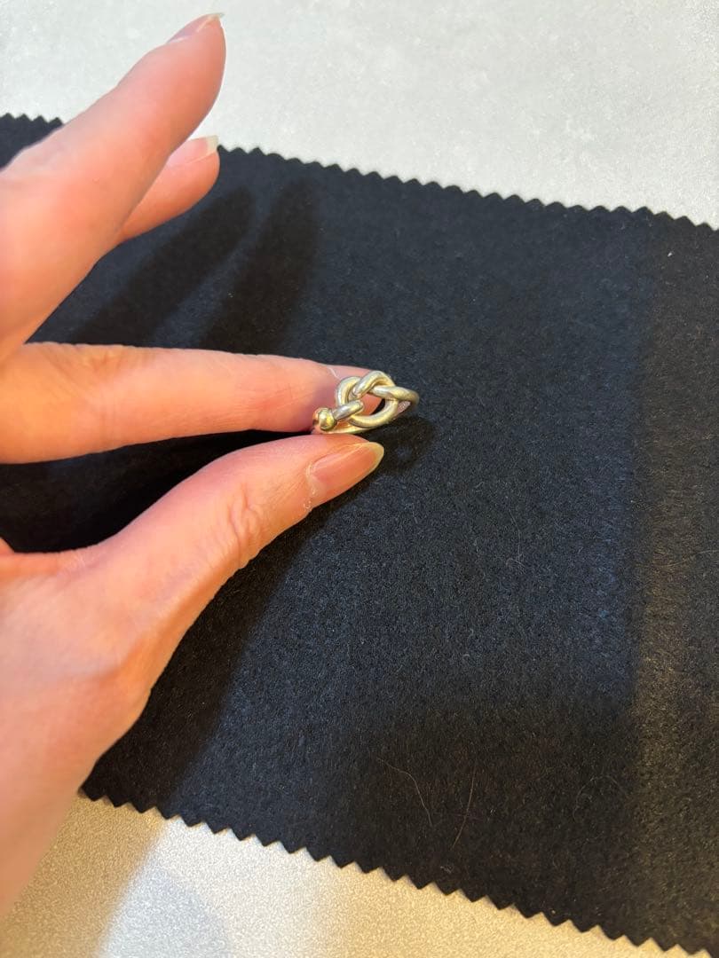 【美品】ティファニー ラブノット 指輪