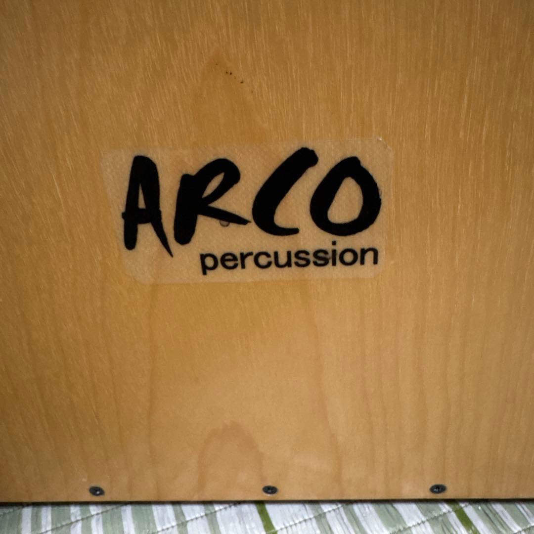 arco アルコ カホン　パーカッション　太鼓　ドラム　打楽器　バンド　木製