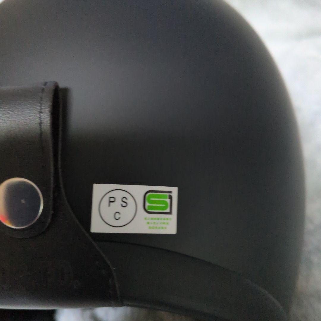 500-TX ジェットヘルメット マットブラック　61〜62cm