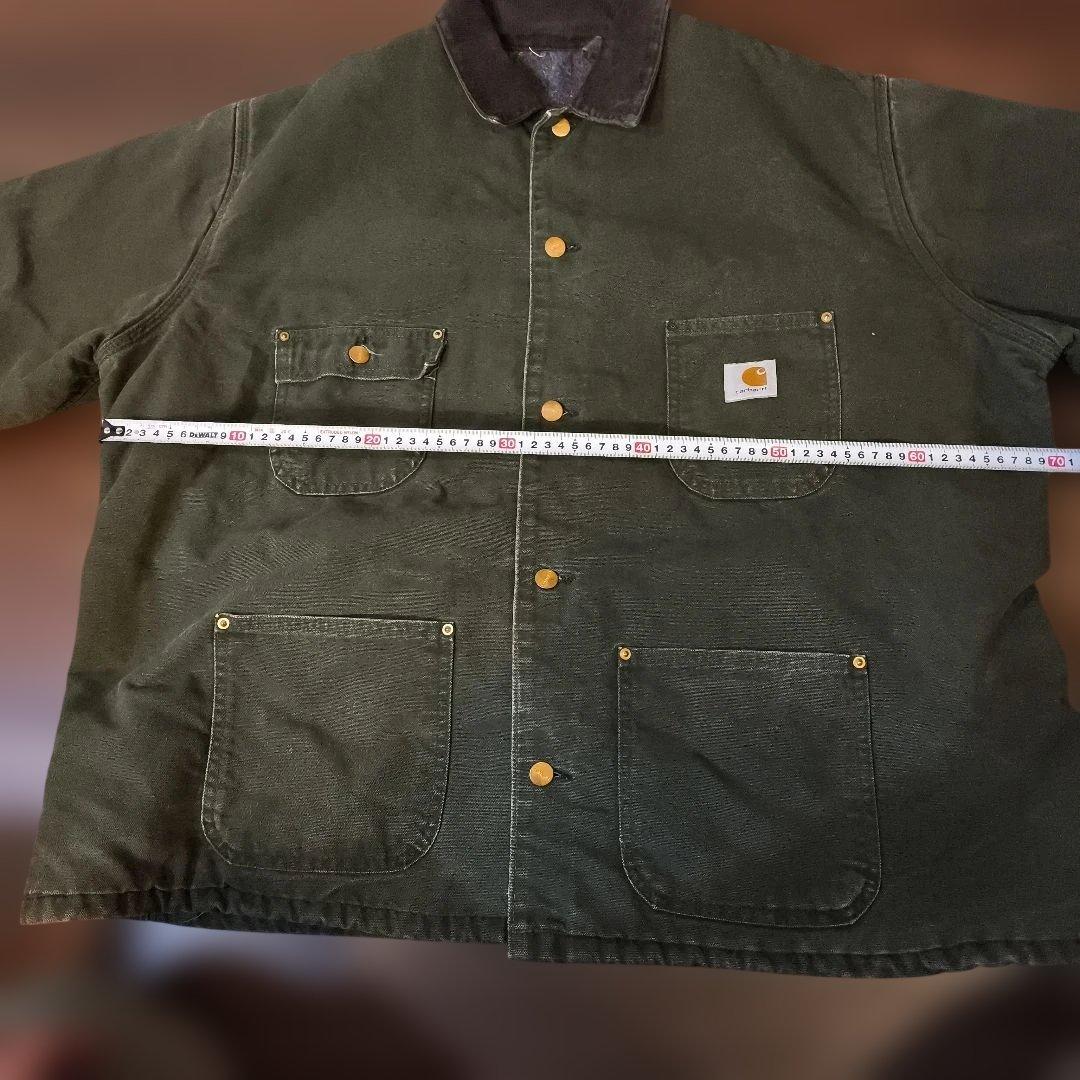 Vintage Carhartt ミシガンチョアコート USA製 希少　グリーン