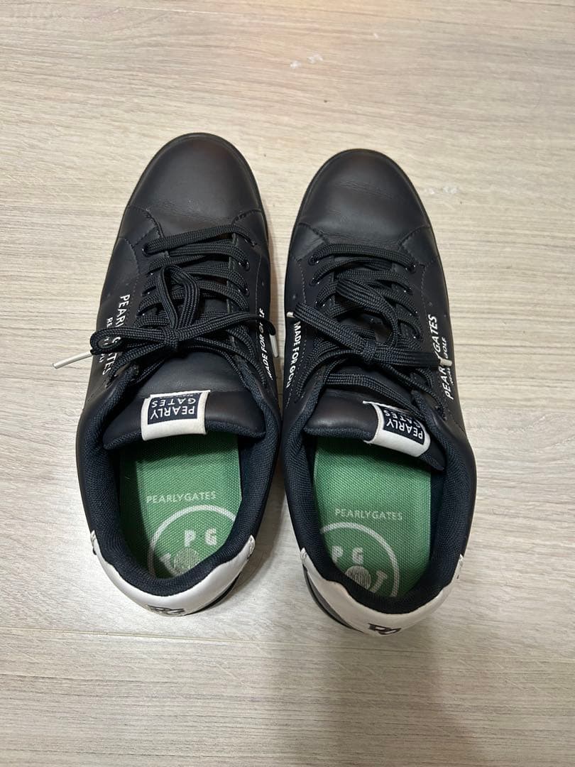 PEARLY GATES ゴルフシューズ ブラック