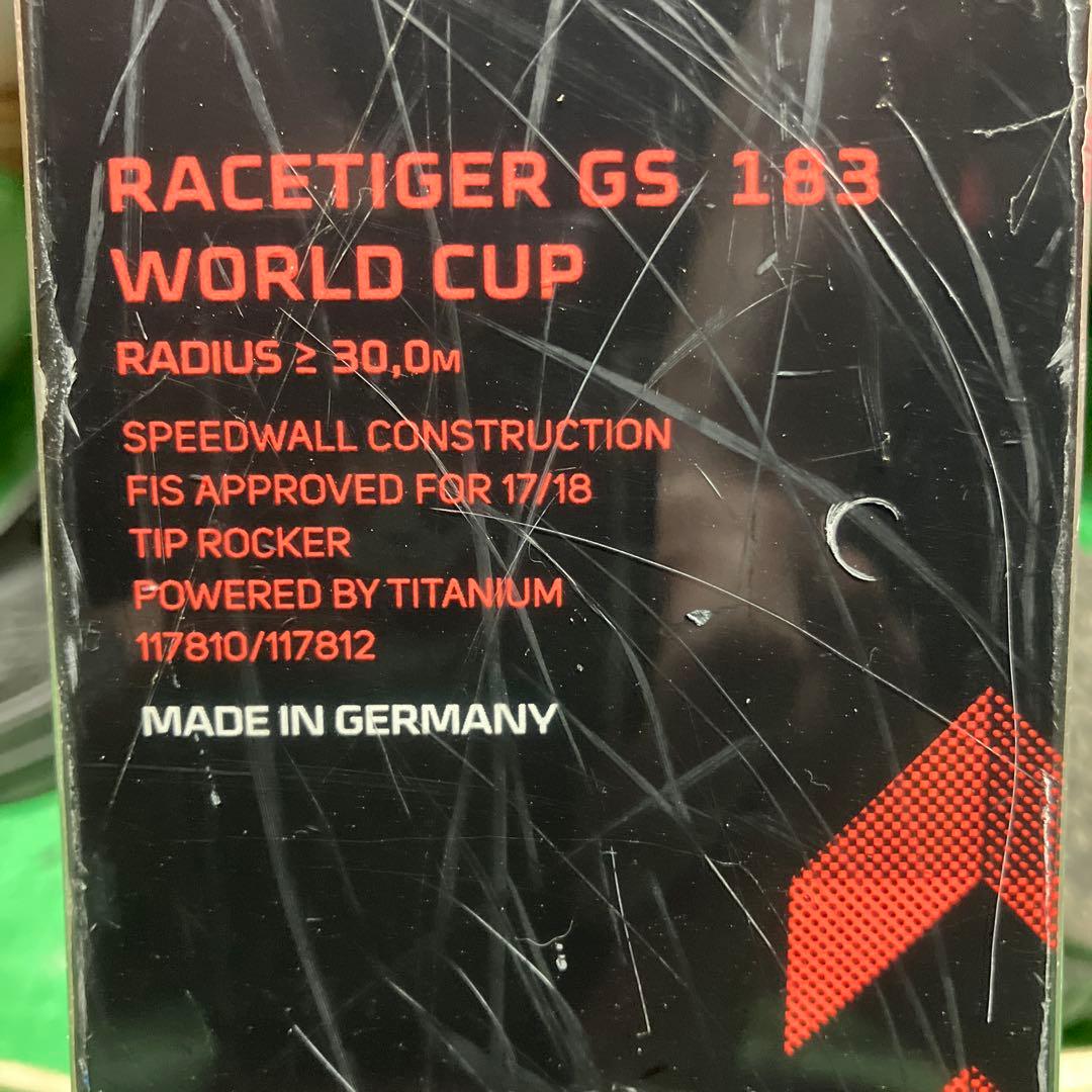 フォルクル VOLKL RACETIGER WC GS 183cm