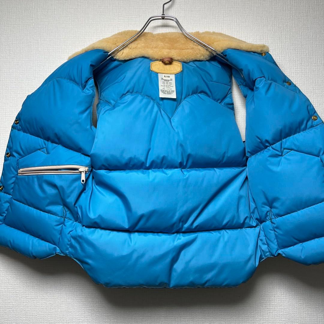 【訳あり格安】ロッキーマウンテン ダウンベスト レザー ジャケット アメカジ