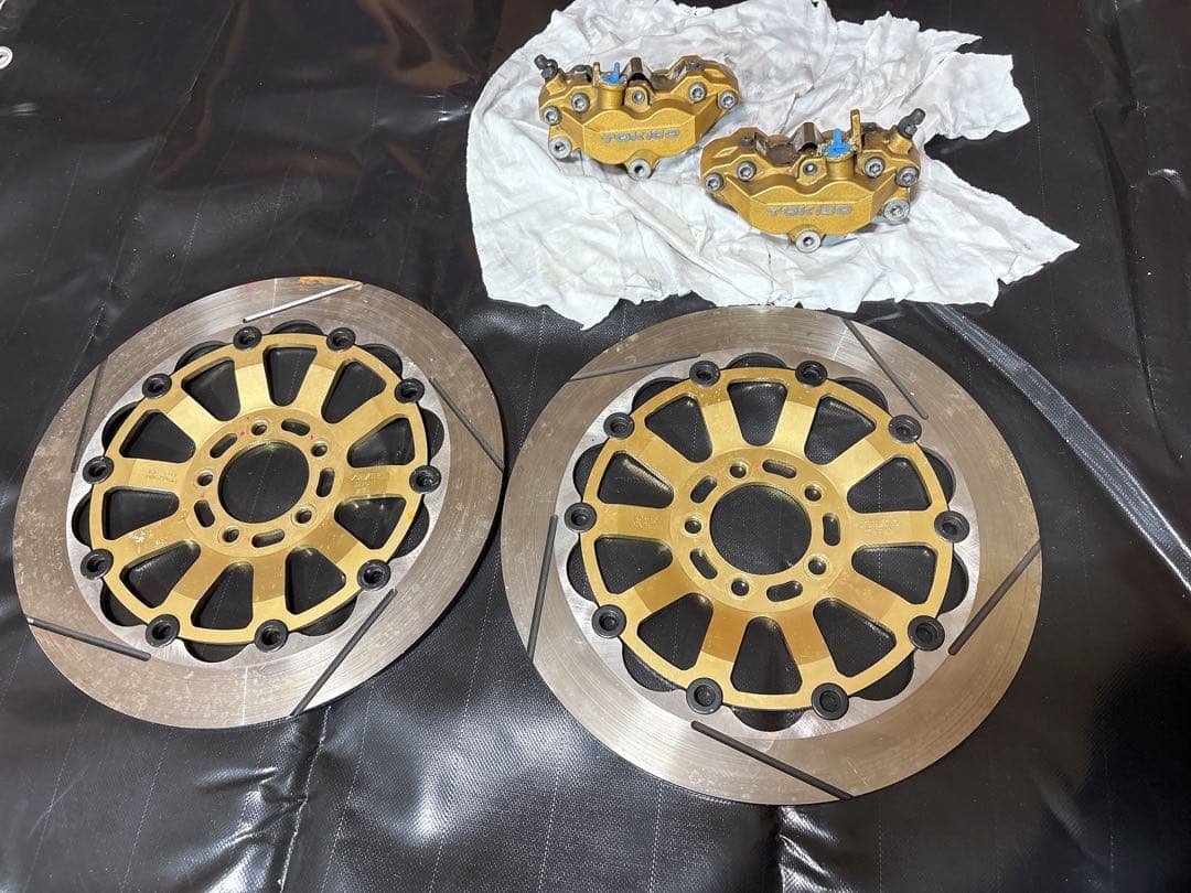 サンスター ブレーキローター トキコブレーキキャリパー ゼファーX NINJA