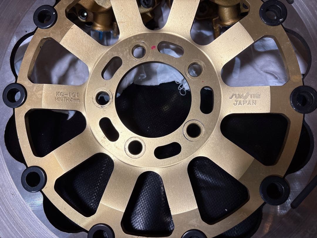 サンスター ブレーキローター トキコブレーキキャリパー ゼファーX NINJA