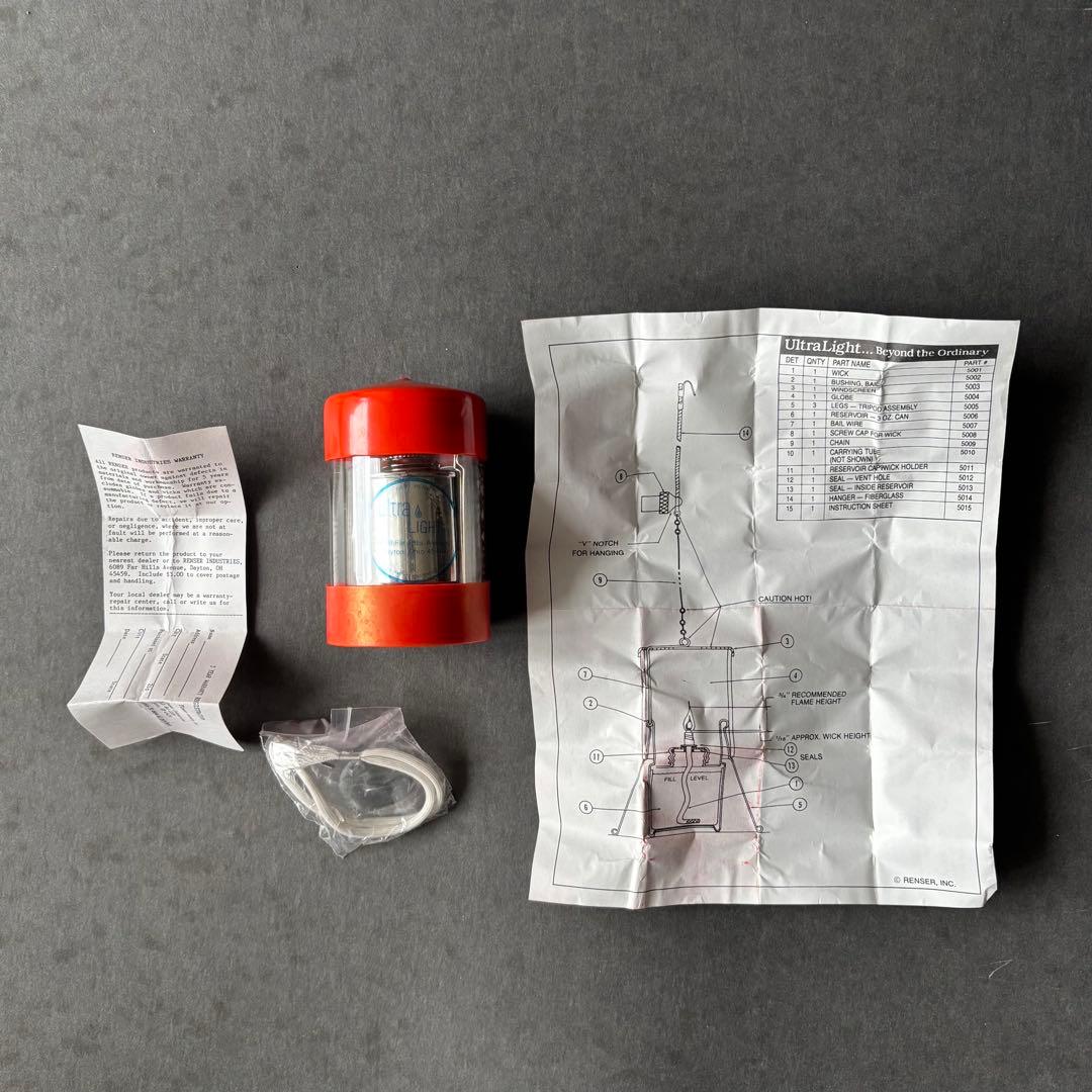Renser Industries Ultralight ランタン ランプ