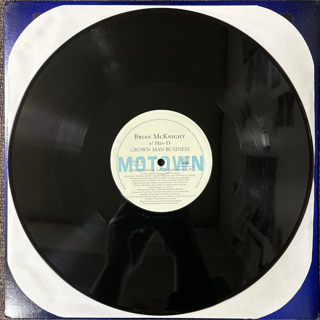 ⭐︎激レア盤⭐︎BRIAN MCKNIGHT-GROWN MAN BUSINESS