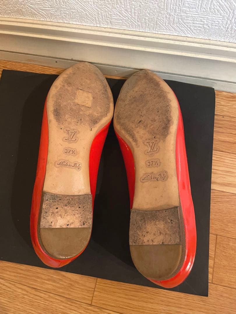蘭　ルイヴィトン LOUIS VUITTON フラットシューズ