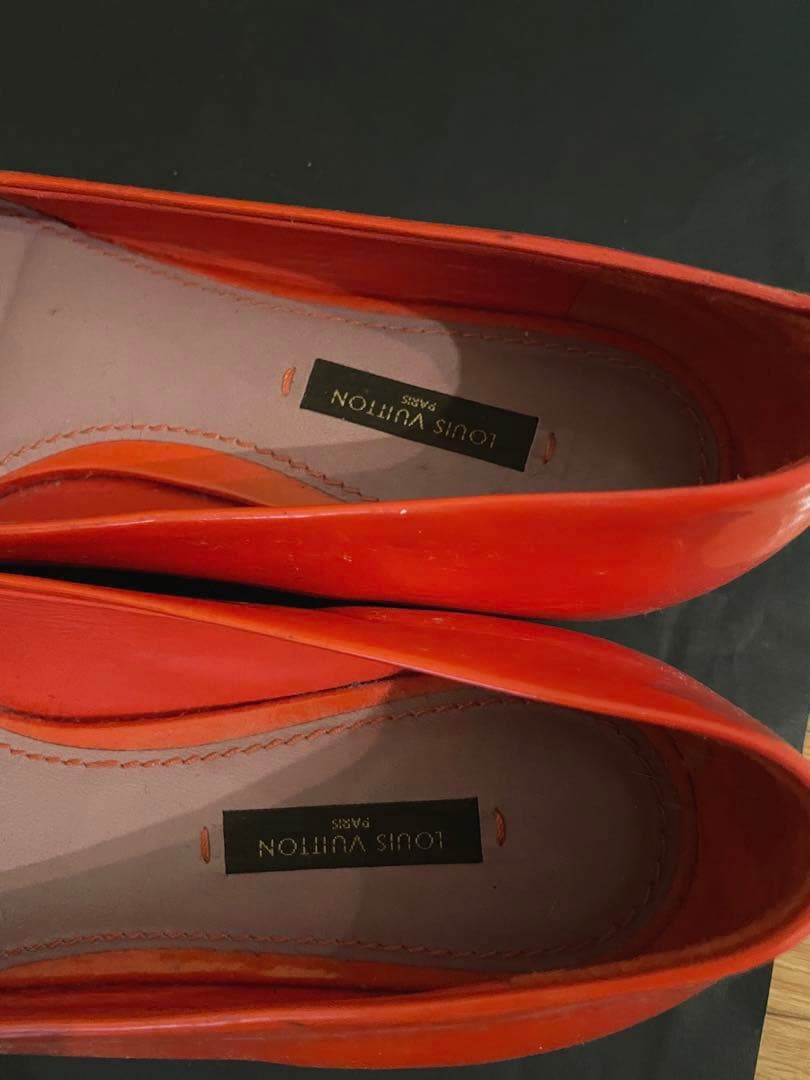 蘭　ルイヴィトン LOUIS VUITTON フラットシューズ