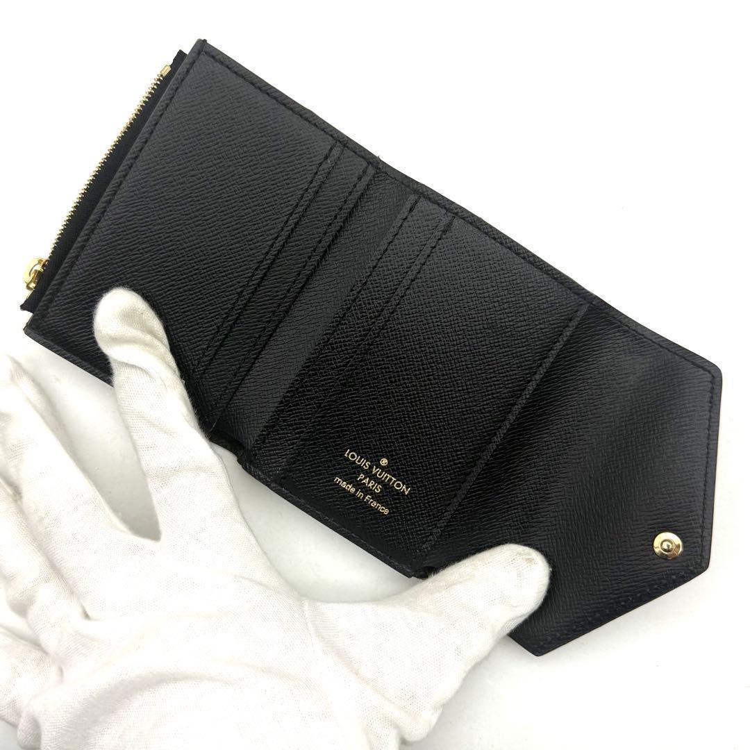 ルイヴィトン モノグラム ジャイアント リバース ポルトフォイユ ゾエ 折り財布