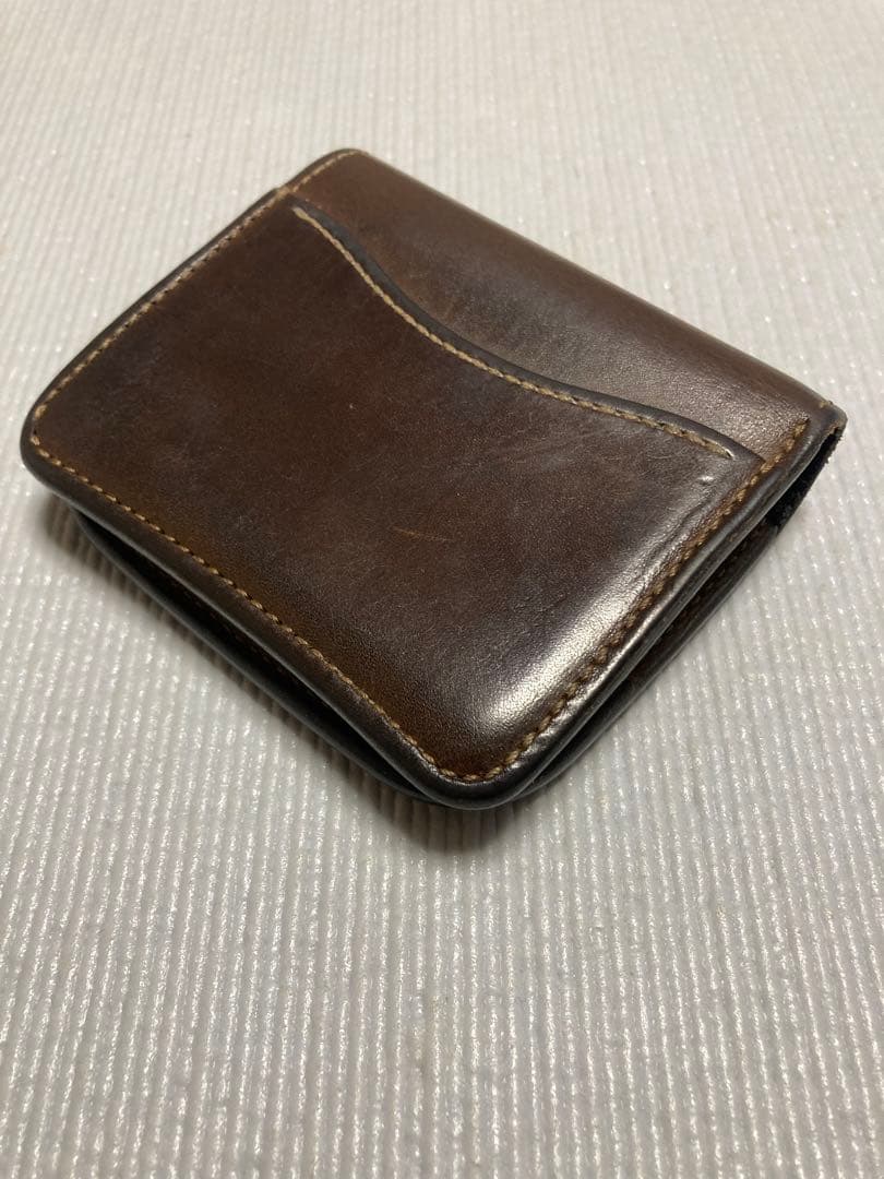 WILD SWANS CASA ダークブラウン 二つ折り財布