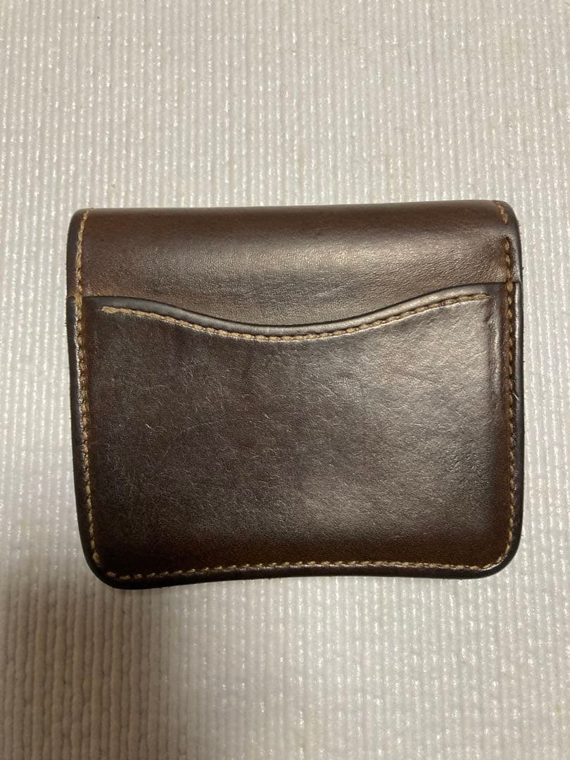 WILD SWANS CASA ダークブラウン 二つ折り財布