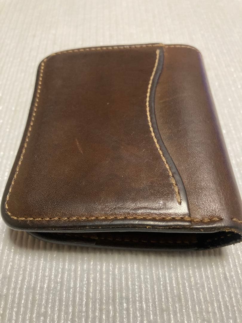 WILD SWANS CASA ダークブラウン 二つ折り財布