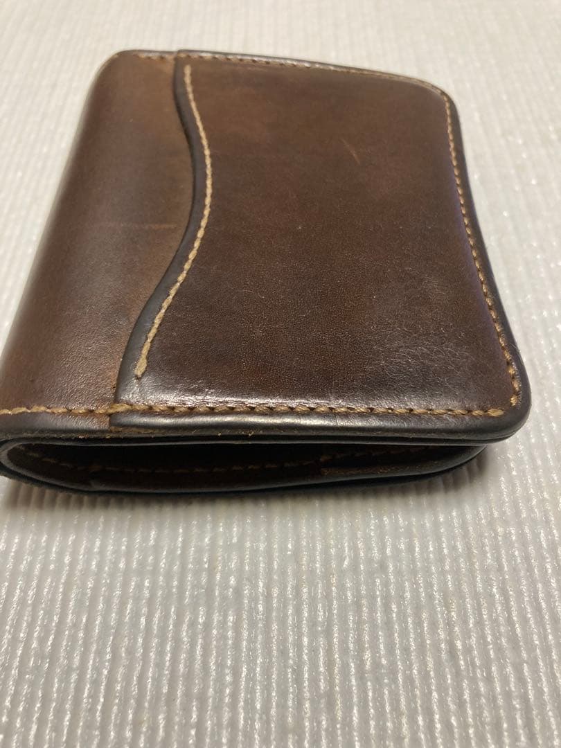WILD SWANS CASA ダークブラウン 二つ折り財布