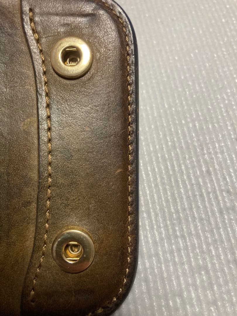 WILD SWANS CASA ダークブラウン 二つ折り財布