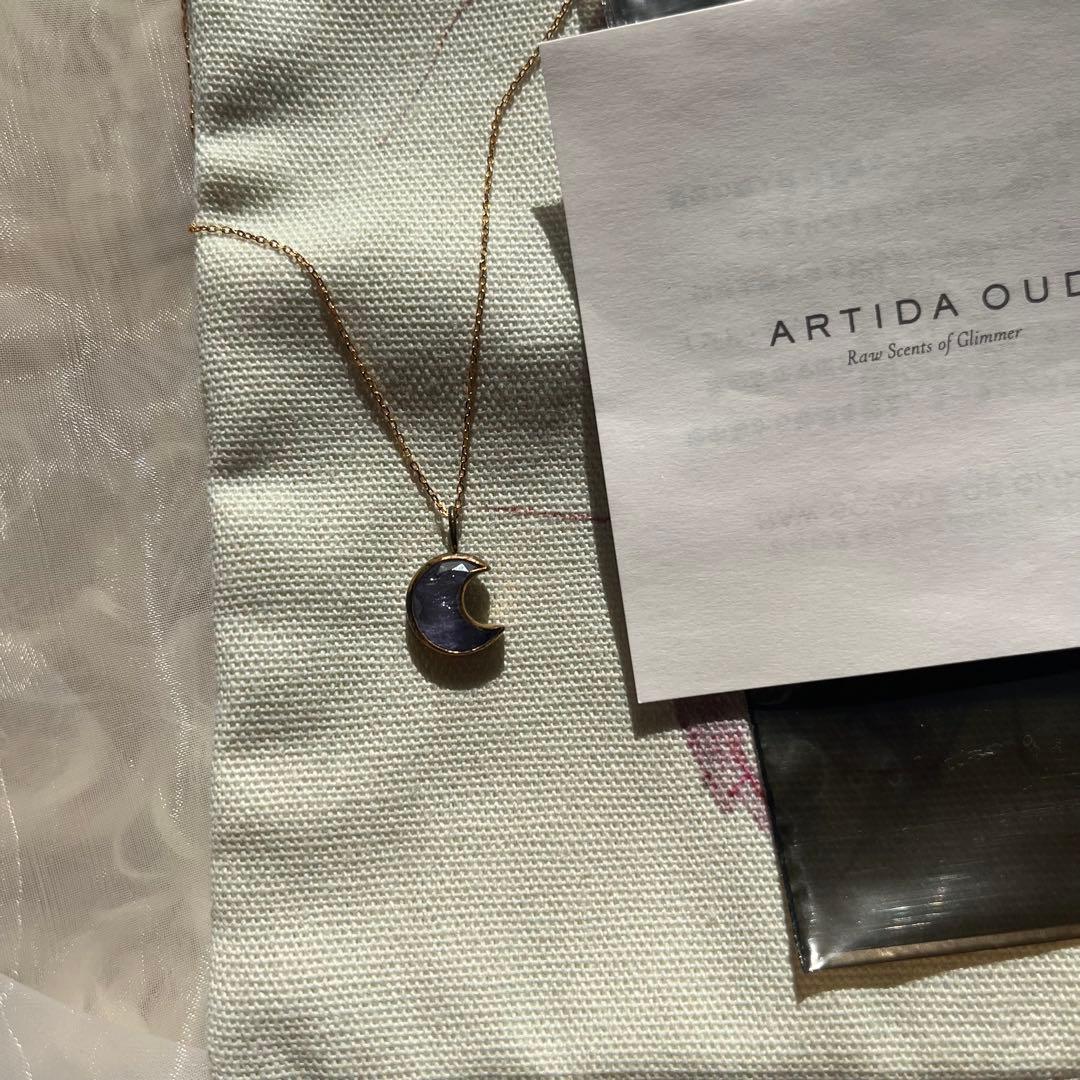 アルティーダウード ARTIDA OUD ムーン タンザナイト ネックレス