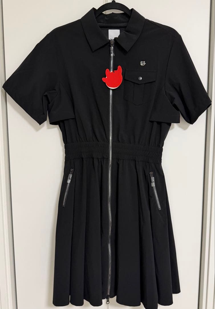 WAAC 半袖ワンピース XSサイズ　ブラック　正規品