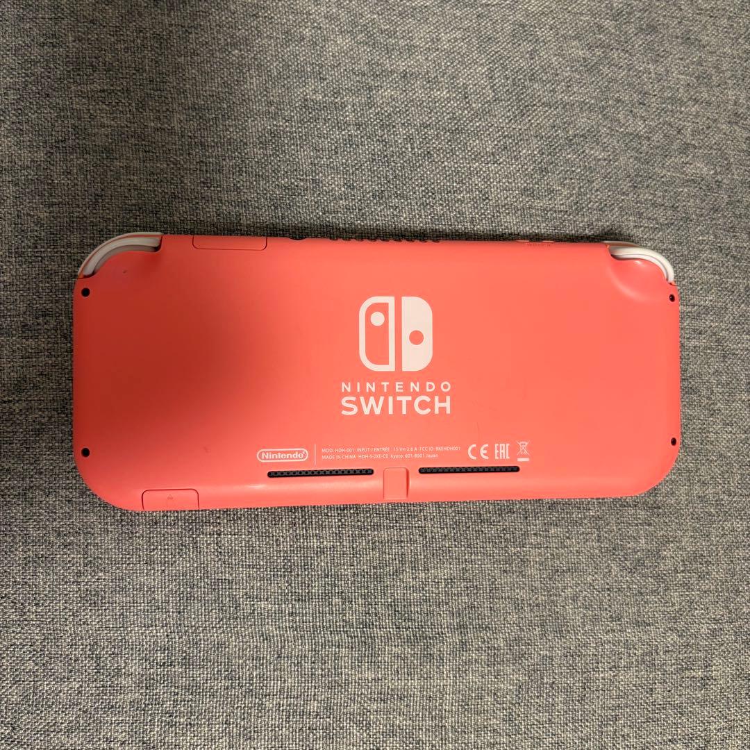 Nintendo Switch Lite 本体 ピンク 充電器付き