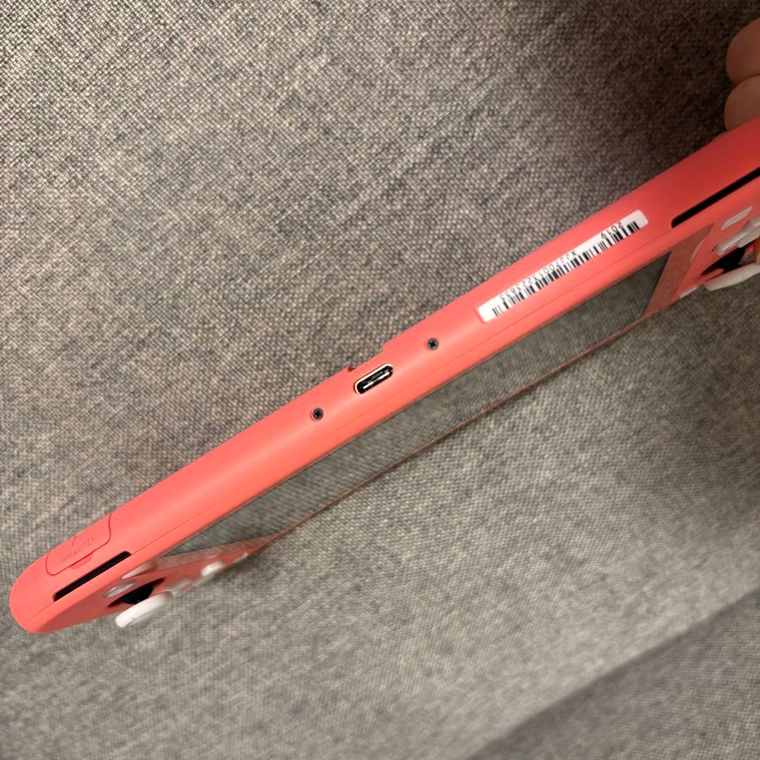 Nintendo Switch Lite 本体 ピンク 充電器付き