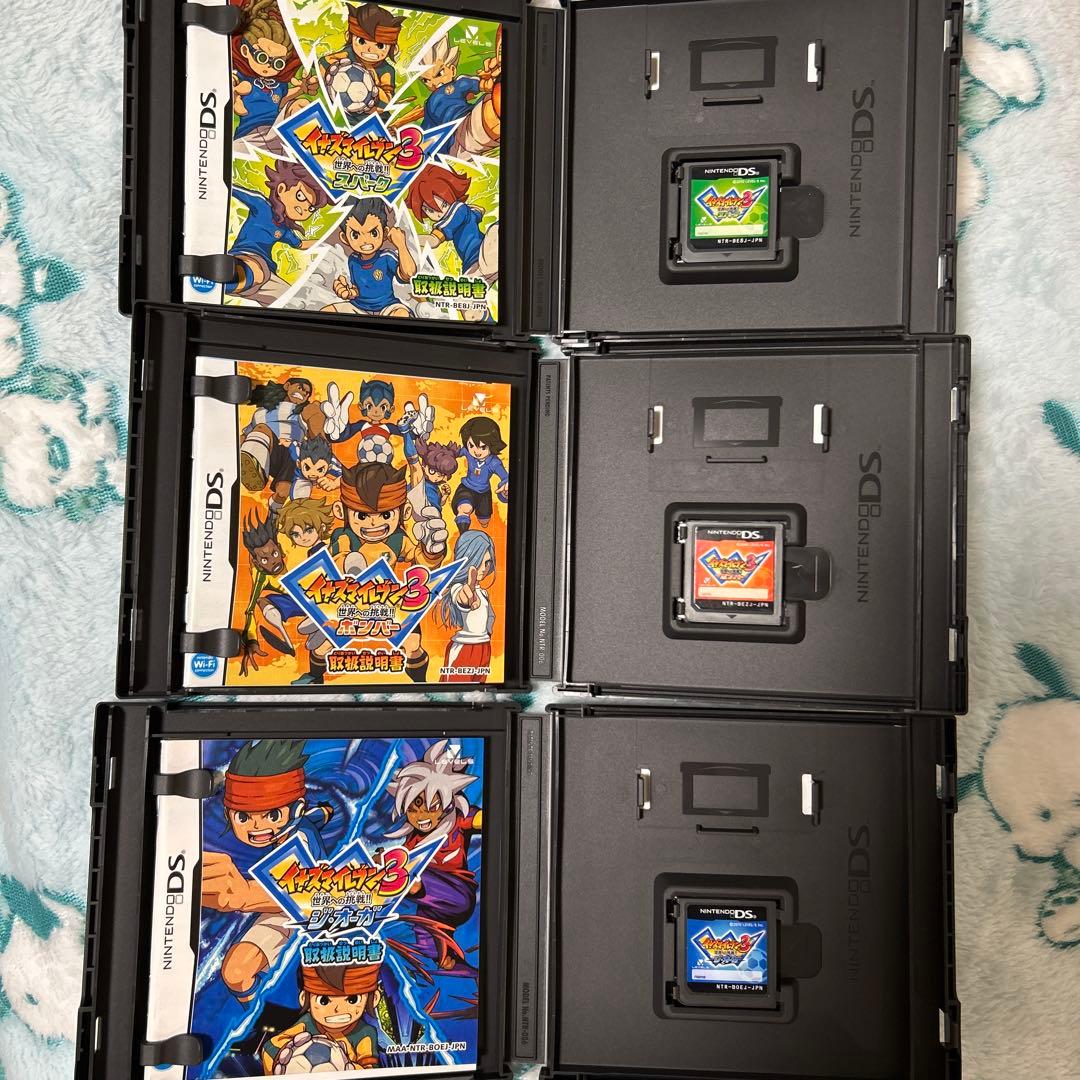 美品 イナズマイレブン 3DS/DS 7本セット