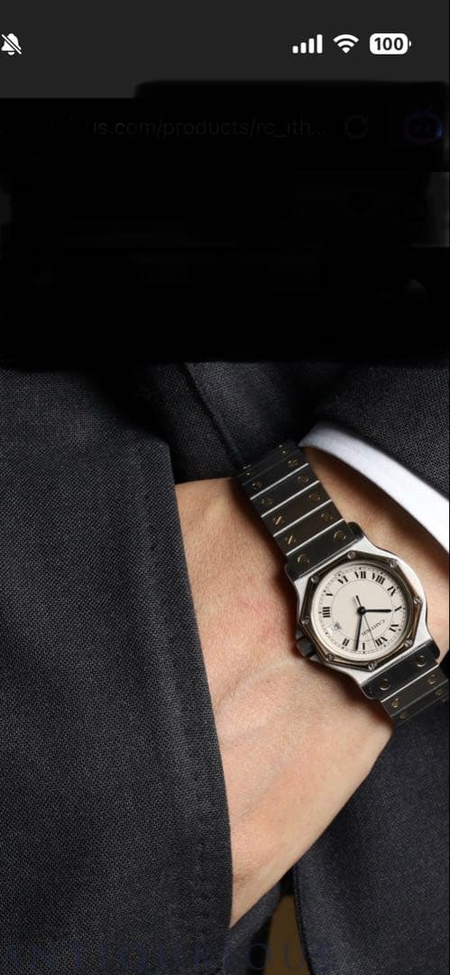 カルティエ　サントス　オクタゴンLM