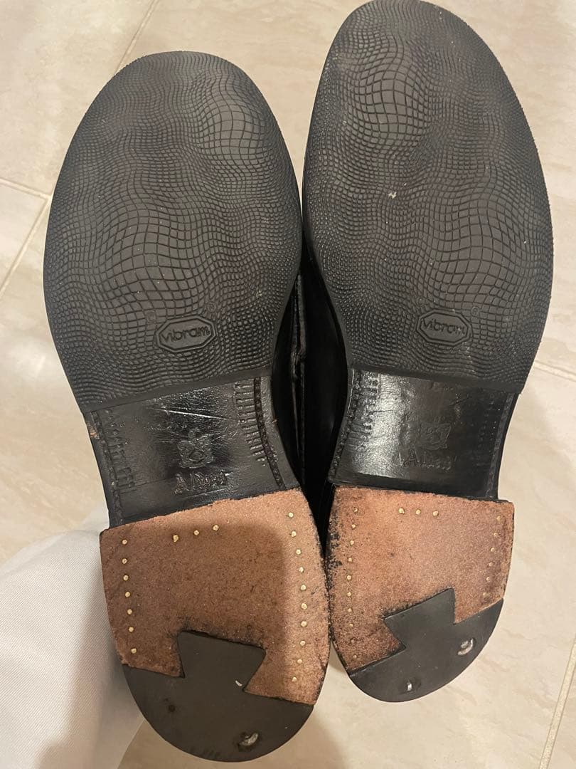 Alden 9636 6D 一部革裂けあり コードバン ローファー