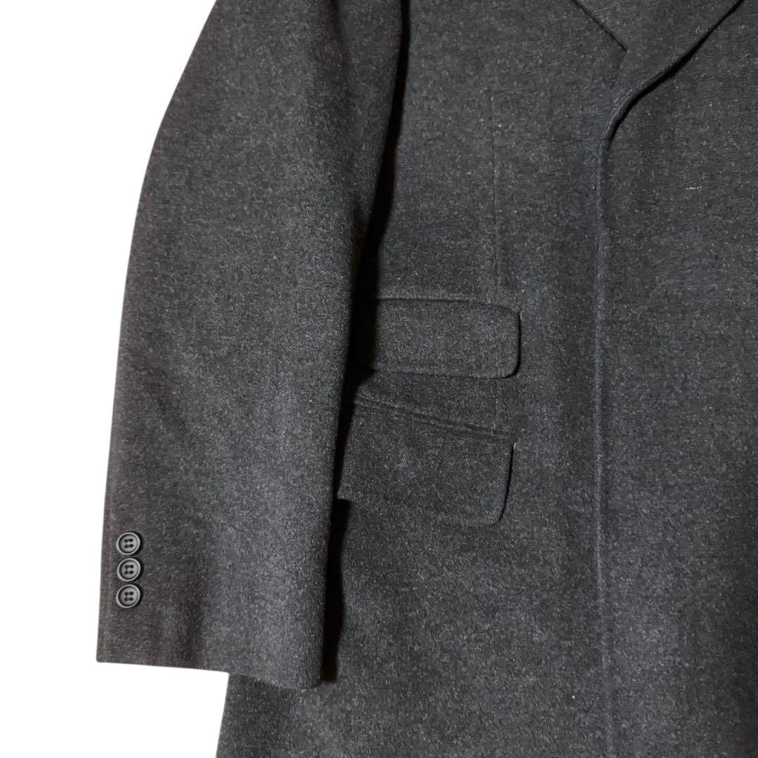 Paul Smith カシミヤアンゴラ混 ウールチェスターコート 日本製 M