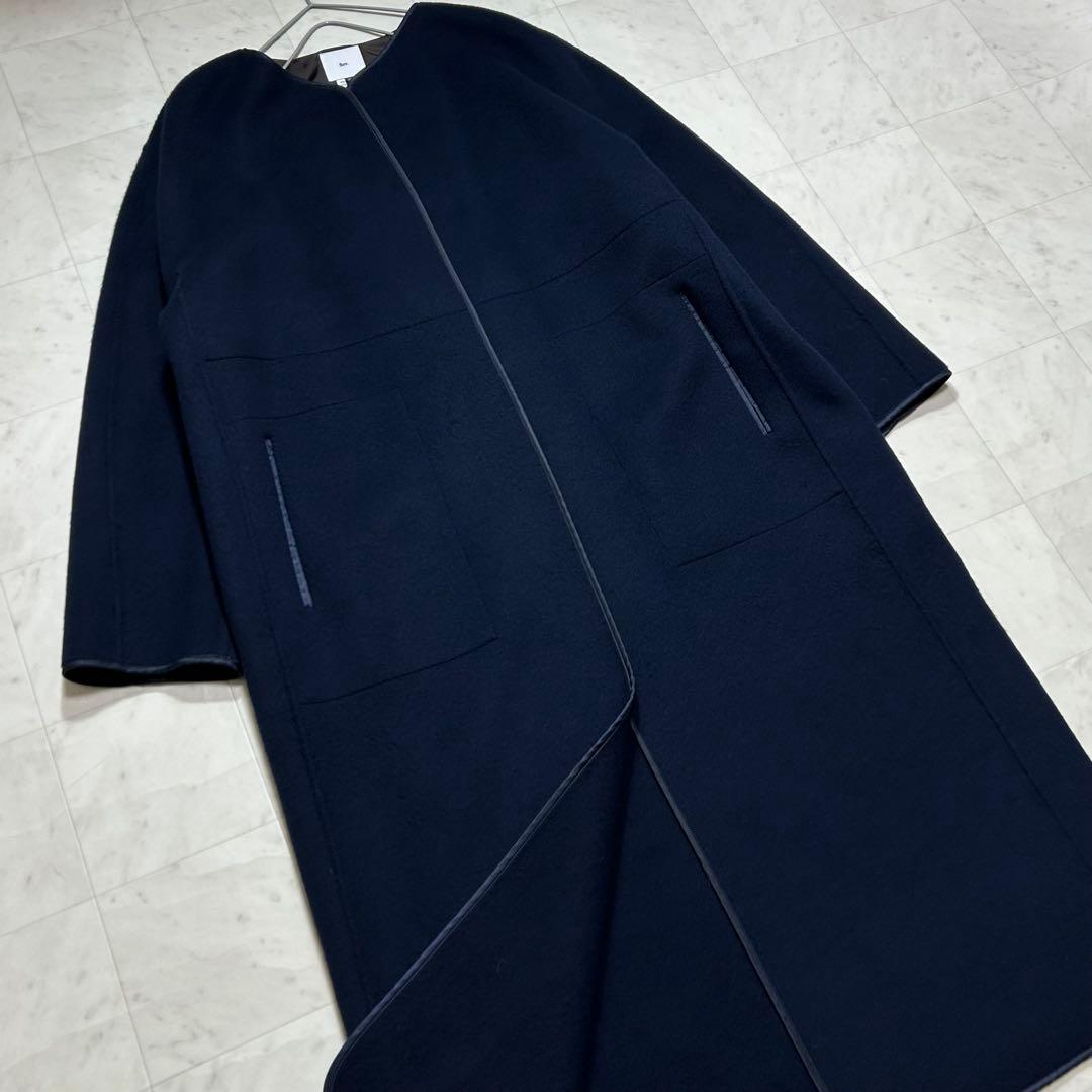 Sov. Pecolamb ダブルビーバーウールコート フードライナー 3way