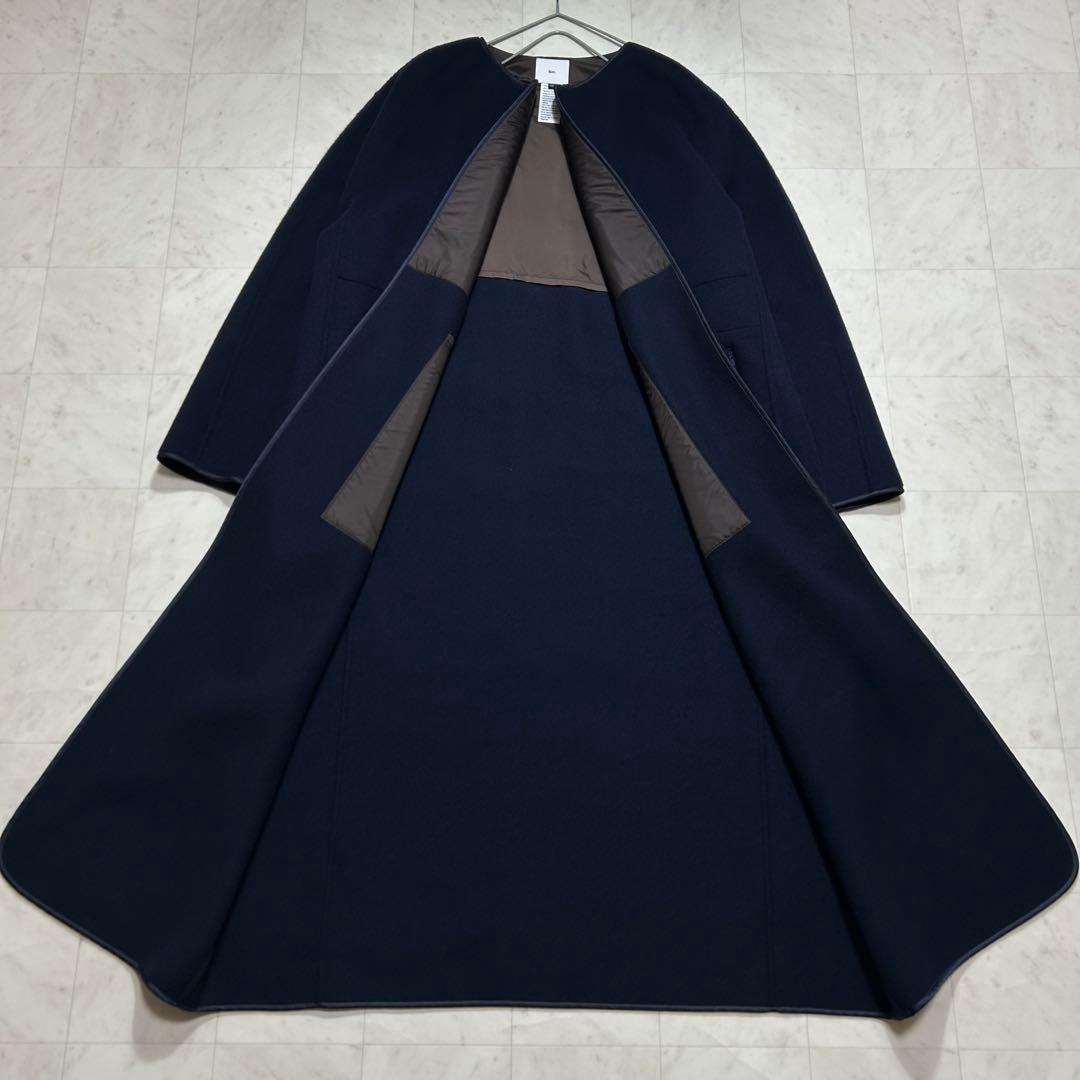 Sov. Pecolamb ダブルビーバーウールコート フードライナー 3way