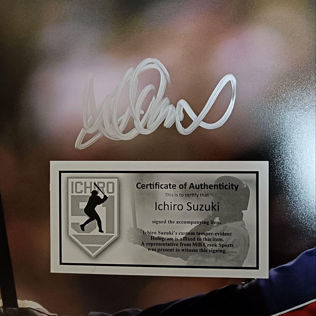★WBC2006　★イチロー選手　直筆サイン写真