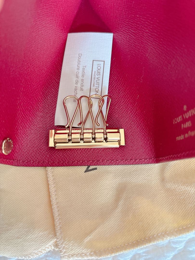 【未使用】ルイヴィトン　モノグラム　ミュルティクレ　ベルランゴ　4連キーケース