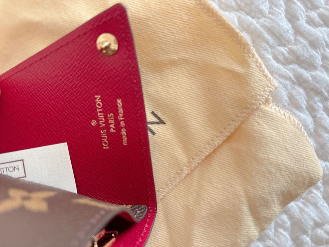 【未使用】ルイヴィトン　モノグラム　ミュルティクレ　ベルランゴ　4連キーケース