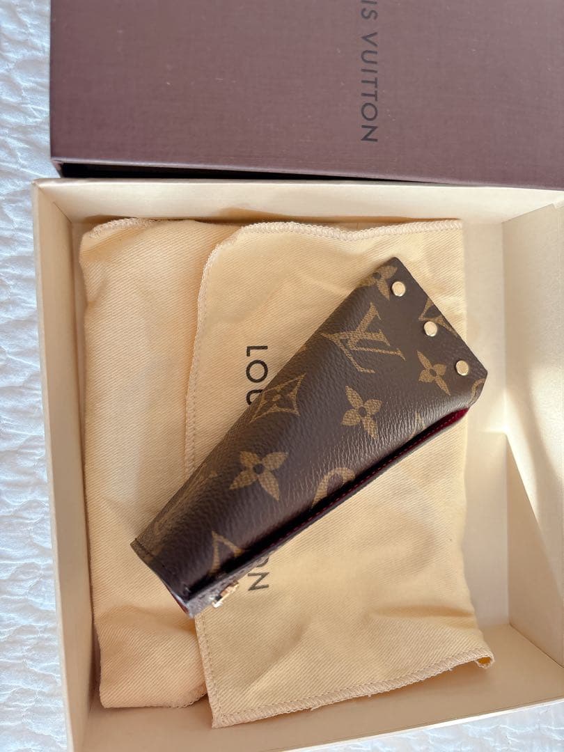【未使用】ルイヴィトン　モノグラム　ミュルティクレ　ベルランゴ　4連キーケース