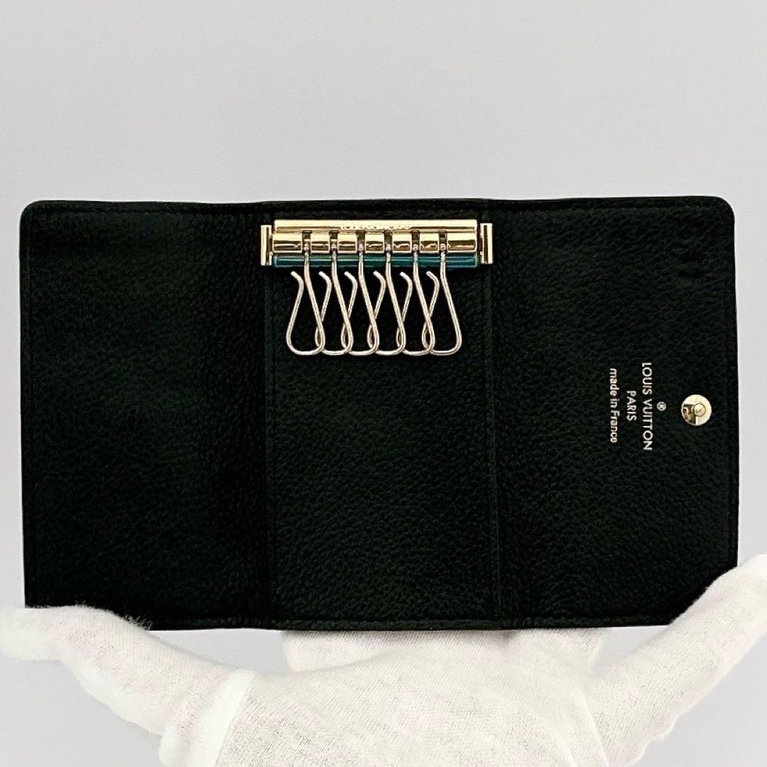 ルイヴィトン　キーケース　アンプラント　ミュルティクレ　新品未使用　黒　正規品