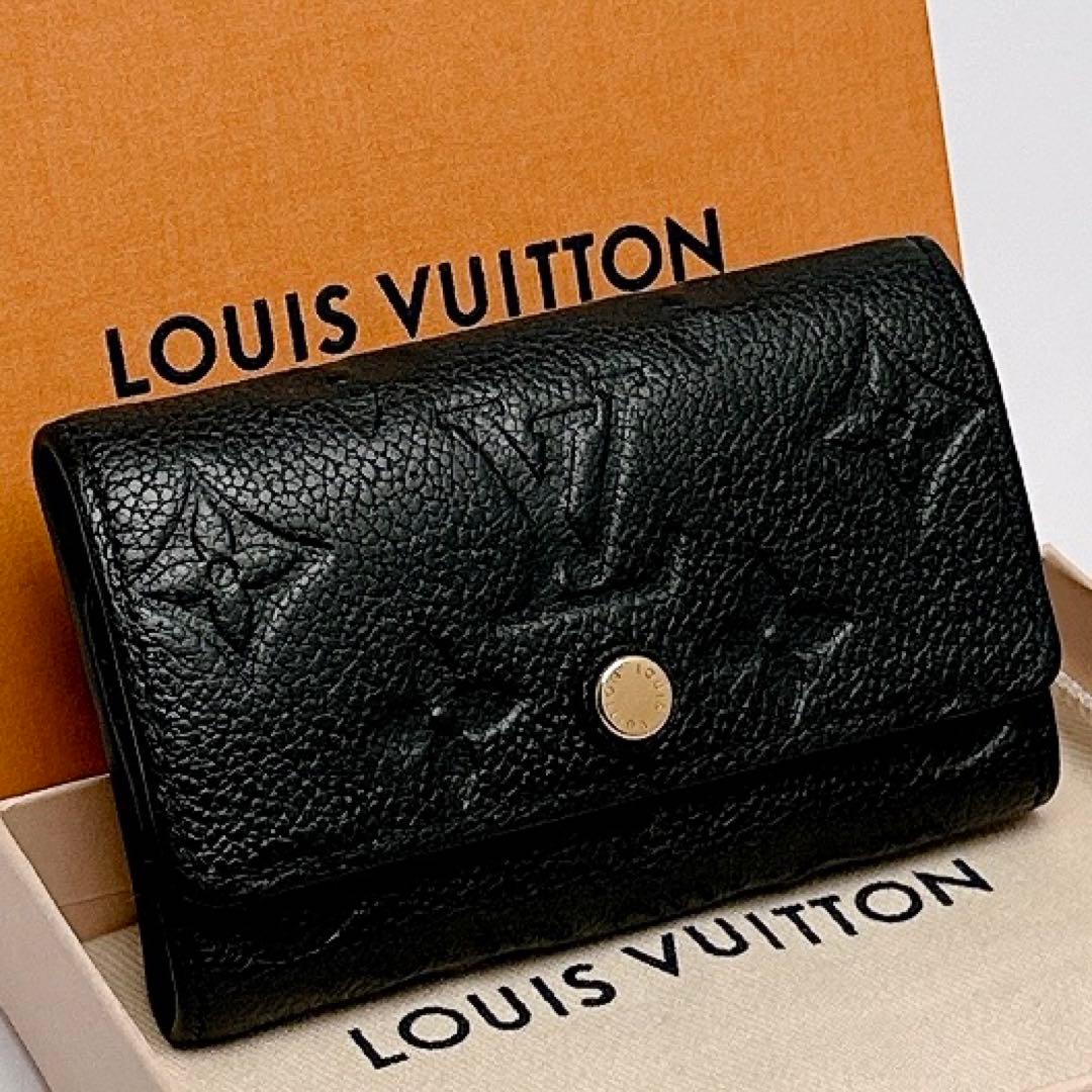 ルイヴィトン　キーケース　アンプラント　ミュルティクレ　新品未使用　黒　正規品