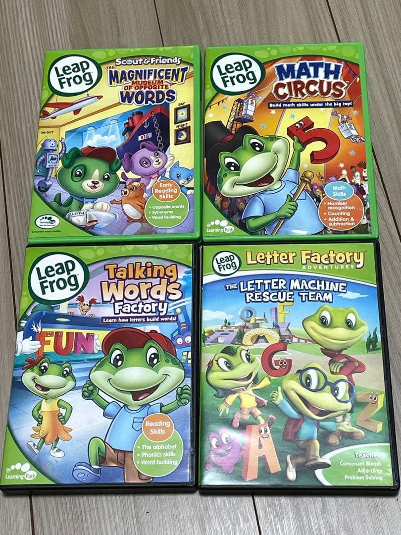 Leap frogリープフロッグDVD10巻