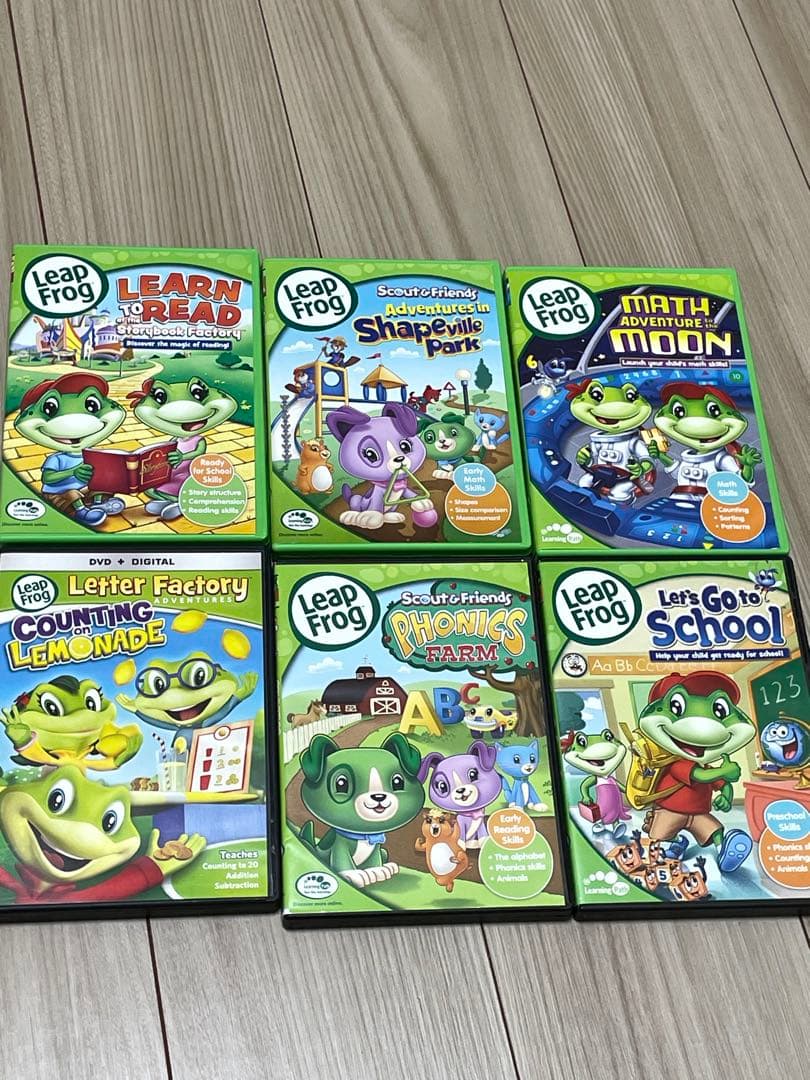 Leap frogリープフロッグDVD10巻