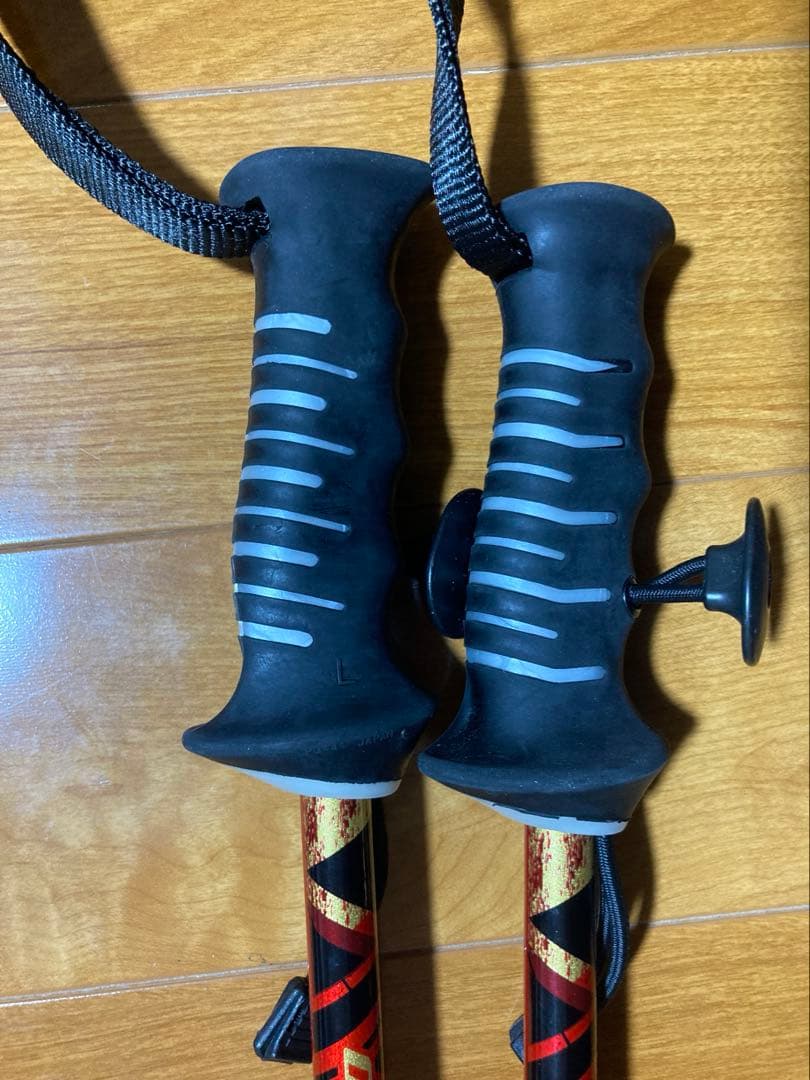 オガサカ　伸縮　スキーポール