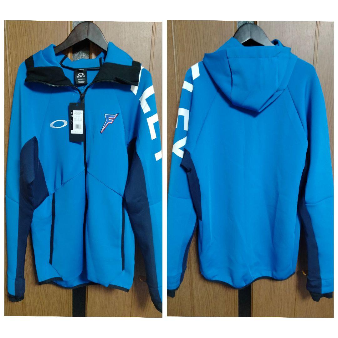 オークリー 日本ハム BIGBOSS着用フルジップフーディー Lサイズ 紙タグ付