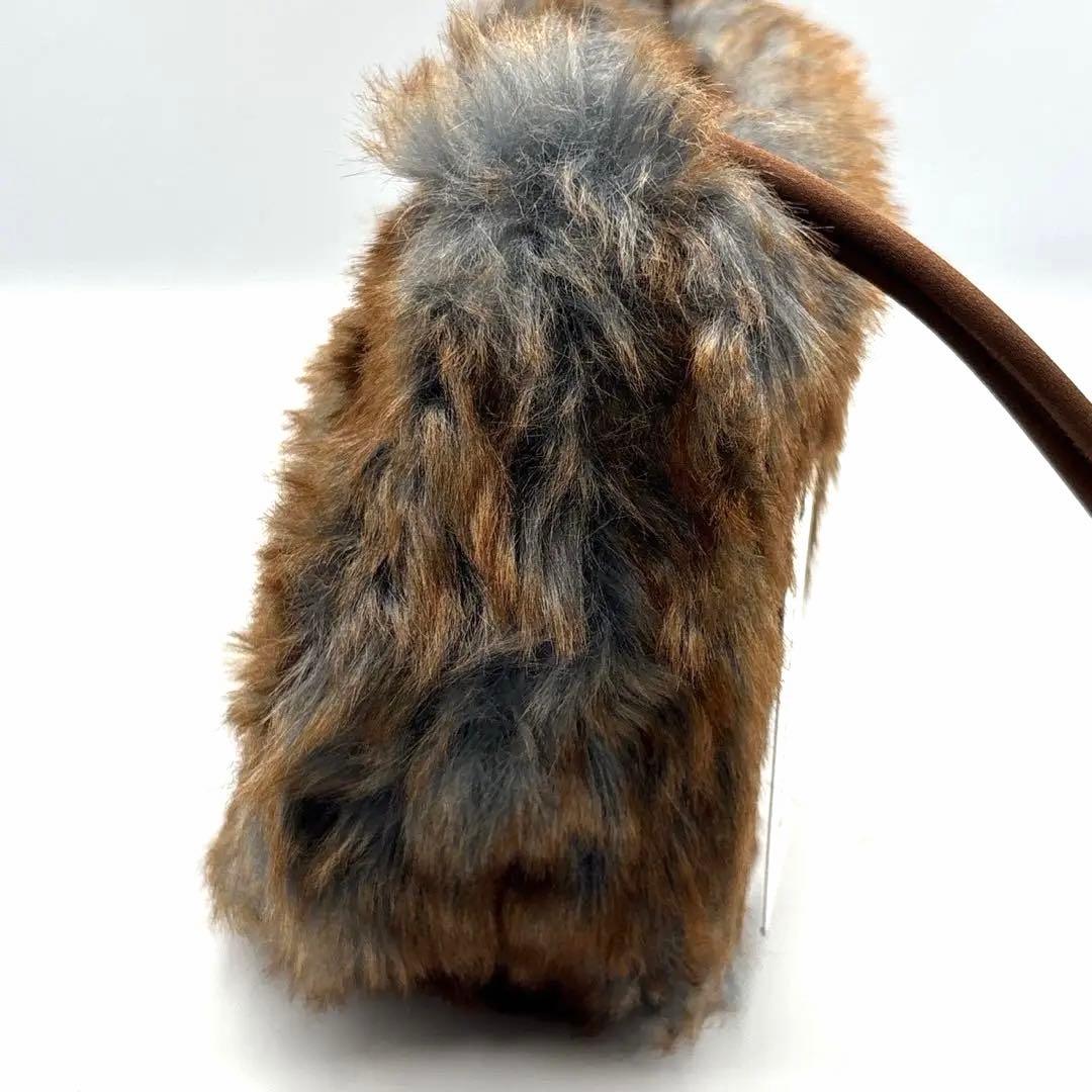 新品タグ付 ドリスヴァンノッテン ファー バッグ 巾着 ポーチ