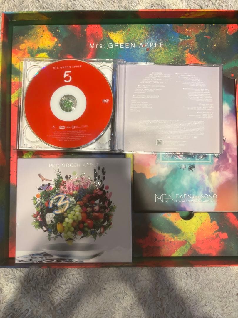 Mrs. GREEN APPLE アルバム「5」初回限定盤