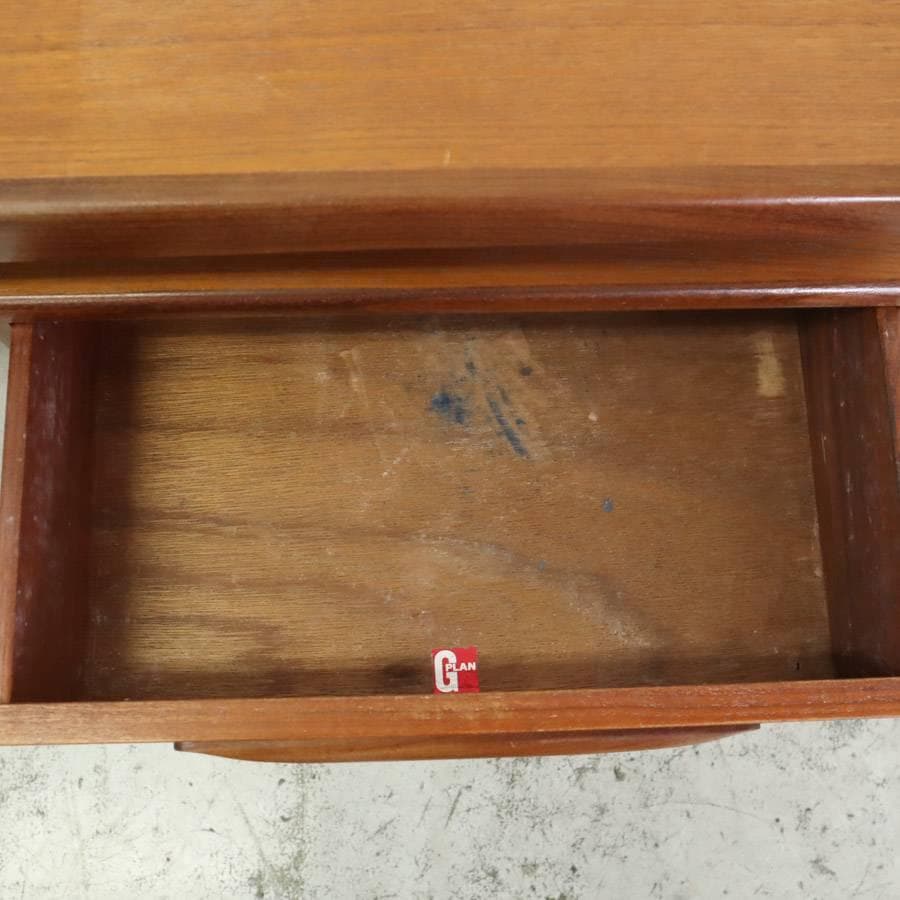 イギリス G-PLAN ビンテージ ニューフレスコ デスク チーク材