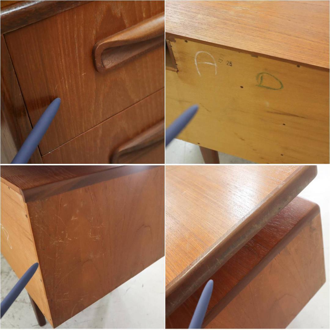 イギリス G-PLAN ビンテージ ニューフレスコ デスク チーク材