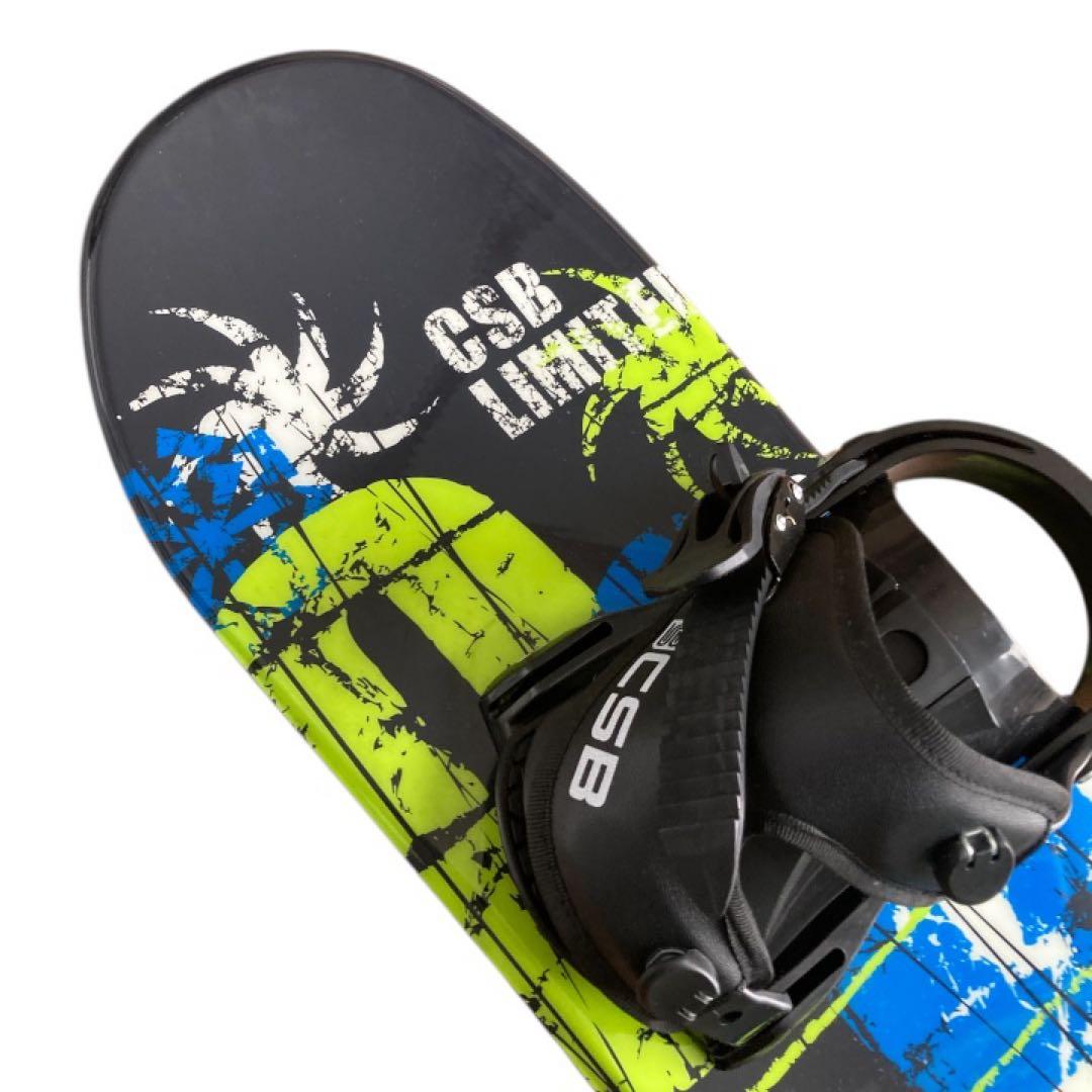 CSB スノーボード2点セット ビンディング キッズ 子供 黒 110cm