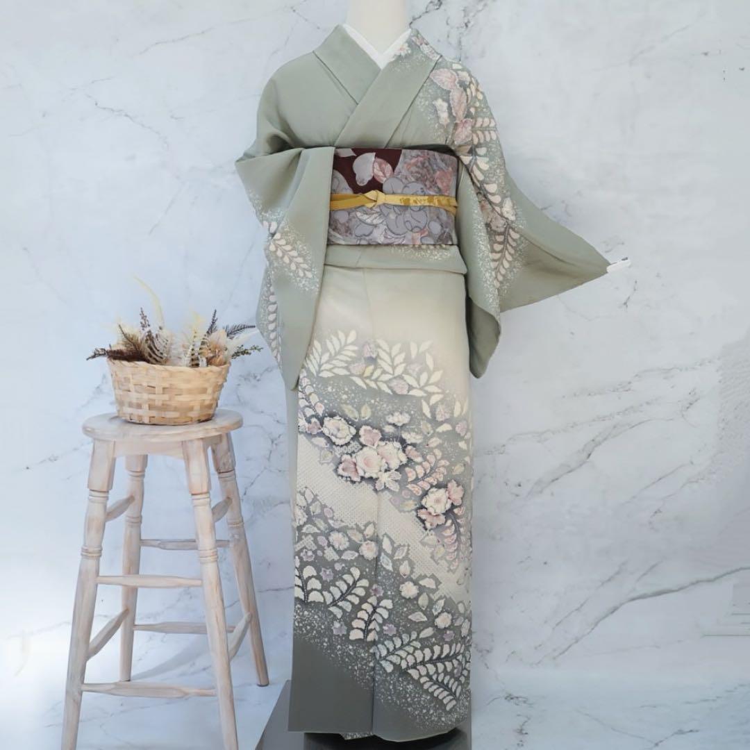 訪問着 フルセットa477 G 辻が花　七五三　入学式　お宮参り　結婚式